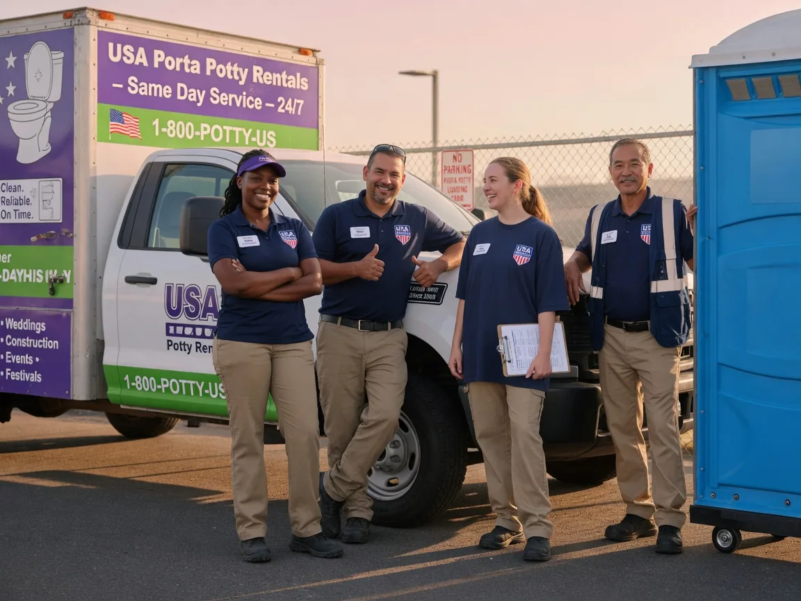 Porta Potty Rental company in Mckinleyville, CA